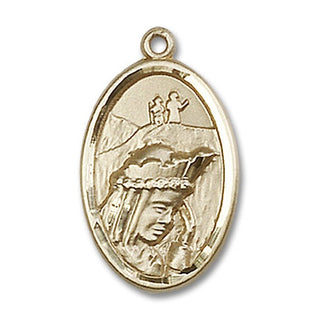 14kt Gold Filled Our Lady of la Salette Medal