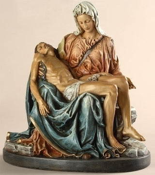 10" Pieta Figure Colored