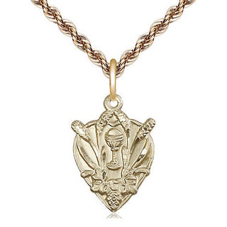 14kt Gold Communion Medal