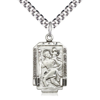 Sterling Silver Saint Christopher Medal Catholic Jewelry