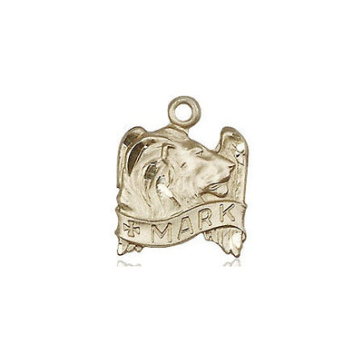 14kt Gold Filled Saint Mark the Evangelist Medal | Small