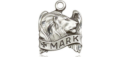 Sterling Silver Saint Mark the Evangelist Medal | Small
