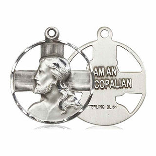 Sterling Silver Cross Medal