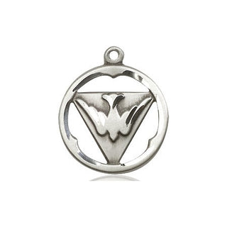 Sterling Silver Holy Spirit Medal