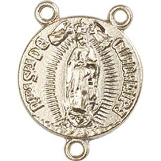 Gold Plate Our Lady of Guadalupe Rosary Center Rosary Center