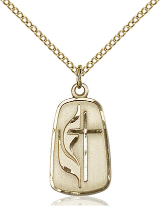 Gold-Filled Methodist Pendant