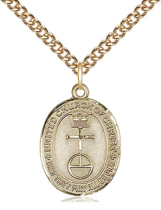 14kt Gold United Church of Christ Medal