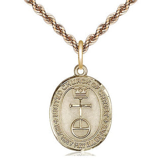 14kt Gold United Church of Christ Medal