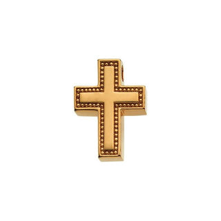 18K Yellow 21x16.25 mm Cross Pendant