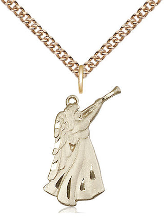 14kt Gold Filled Guardian Angel Medal Religious Jewelry