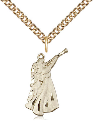 14kt Gold Filled Guardian Angel Medal Religious Jewelry