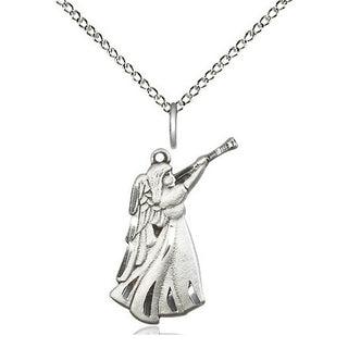 Sterling Silver Guardian Angel Medal Religious Jewelry