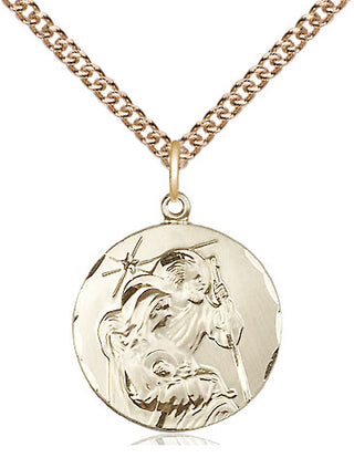 14kt Gold Filled Holy Family Medal Religious Jewelry