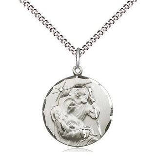 Pewter Holy Family Medal Religious Jewelry