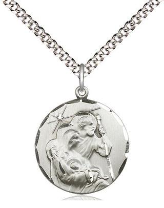 Sterling Silver Holy Family Medal Religious Jewelry