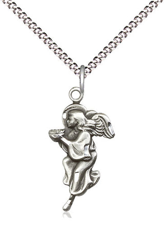 Pewter Guardian Angel Medal Religious Jewelry