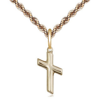 14kt Gold Cross Medal