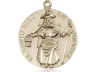 14kt Gold Filled Saint Niño de Atocha Medal