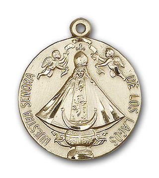 Gold-Filled Senora de Los Lagos Pendant