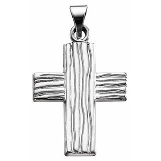 Sterling Silver The Rugged Cross Pendant