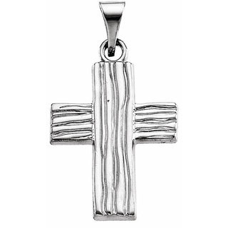 Sterling Silver The Rugged Cross Pendant