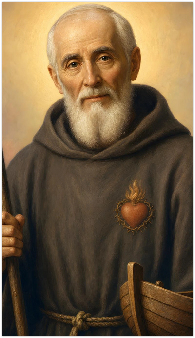 St. Francis of Paola Holy Cards