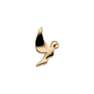 10K Yellow 21x18 mm Holy Spirit Dove Pendant