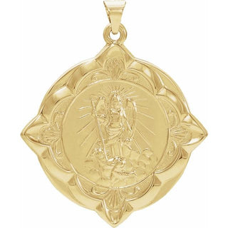 14K Yellow 31 mm St. Raphael Medal