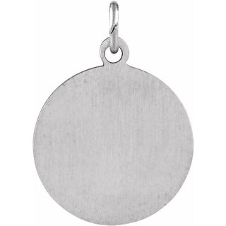 Sterling Silver St. Barbara Medal