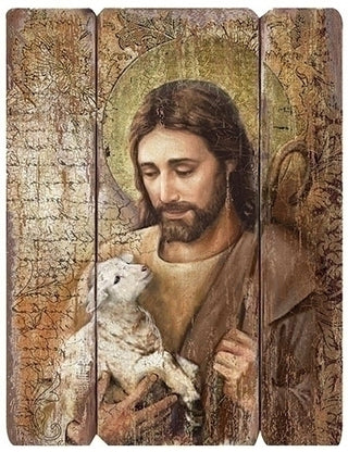26"H Jesus Decorative Panel