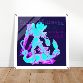 St. Michael the Archangel Acrylic Wall Plaque - view 6
