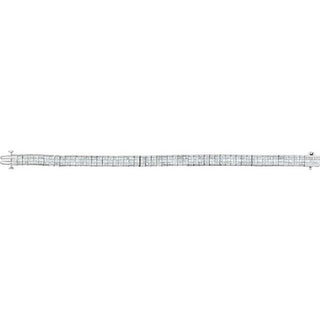 14K White 8 3/8 CTW Natural Diamond 7 1/2" Bracelet