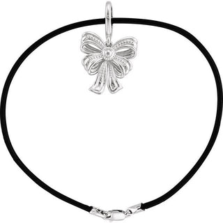Sterling Silver Vintage-Inspired Bow Bracelet