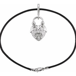 Sterling Silver Vintage-Inspired Heart 7" Bracelet