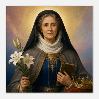 St. Elizabeth of Portugal - Devotional Canvas