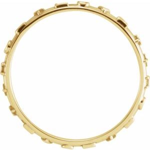 10K Gold True Love Chastity Ring