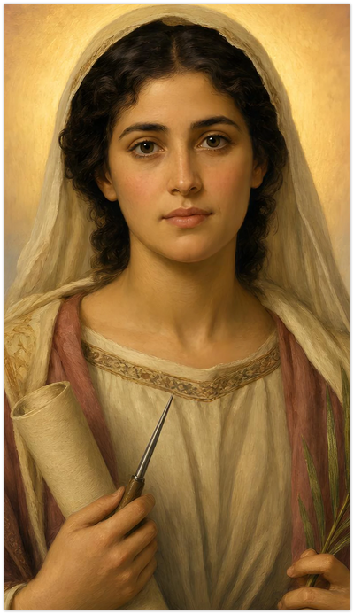 St. Priscilla Holy Cards