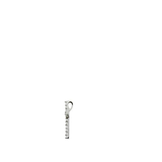 Platinum 5/8 CTW Natural Diamond Petite Cross Pendant