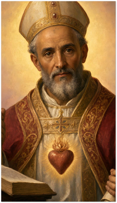 St. Augustine of Hippo Holy Cards