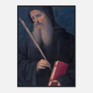 St. Benedict Portrait Framed Print - view 14