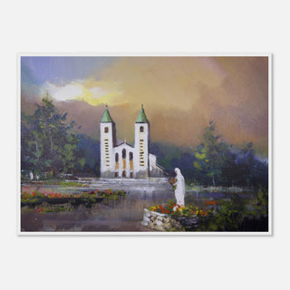 St. James Church Medjugorje Framed Print