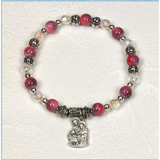 4-pack - Holy Family - Italian Charm Bracelet