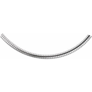 6 mm Domed Omega Chain 