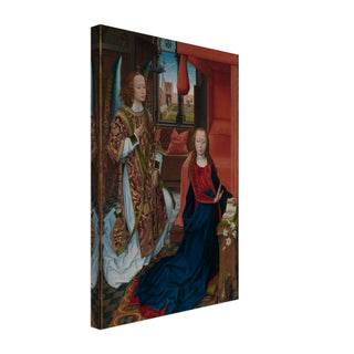 Early Netherlandish Annunciation Canvas Print - view 3