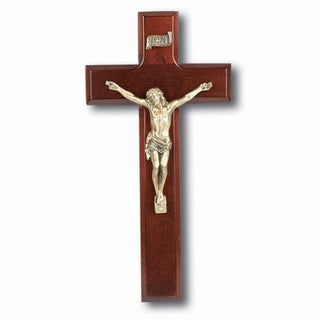 9" Cherry Crucifix