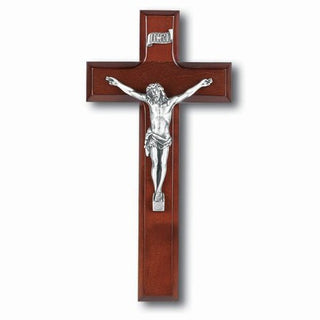 9" Cherry Crucifix