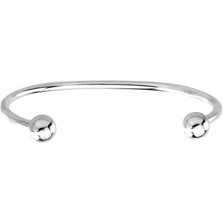 Sterling Silver Cuff 5 1/4" Bracelet
