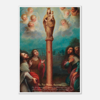 Our Lady Appearing to St. James Framed Print - view 7