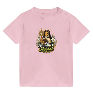 St. Clare of Assisi Baby T-Shirt - view 3