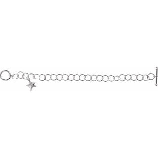 9.5 mm Star Charm Bracelet 